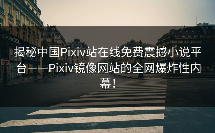 揭秘中国Pixiv站在线免费震撼小说平台——Pixiv镜像网站的全网爆炸性内幕！